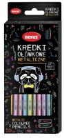 Opakowanie Kredki ołówkowe metaliczne 12 kolorów