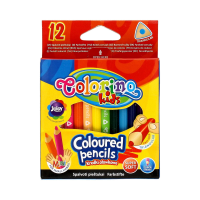 Opakowanie Kredki ołówkowe trójkątne mini Colorino Kids 12 kolorów
