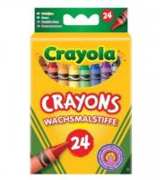 Okładka książki Kredki świecowe bezpieczne 24 kolory CRAYOLA