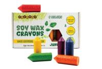 Opakowanie Kredki z wosku sojowego Junior 6 kolorów