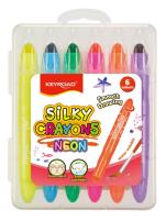 Kredki żelowe KEYROAD Neon 6 kolorów. Wydawca: Keyroad. SmakLiter.pl Opakowanie Kredki żelowe KEYROAD Neon 6 kolorów