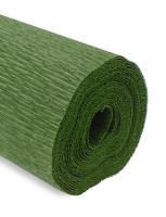 Krepina 50x250cm 180g ciemna zielona. Wydawca: Alfa Pastello. SmakLiter.pl Opakowanie Krepina 50x250cm 180g ciemna zielona