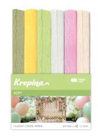 Opakowanie Krepina marszczona Soft 25x100cm 6 kolorów Happy Color