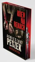 Krew na rękach. Autor: Peszek Agnieszka. SmakLiter.pl Okładka książki Krew na rękach