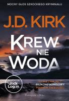 Okładka książki Krew nie woda. Duże litery