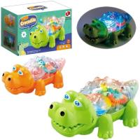 Opakowanie Krokodyl z napędem, dźwiękiem i światłem