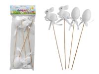 Opakowanie Króliczki i jajka na piku białe