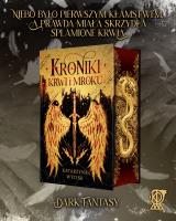 Okładka książki Kroniki Krwi i Mroku (ilustrowane brzegi)
