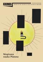 Kronos 1/2025 Niepisana nauka Platona. Autor:   Praca zbiorowa. SmakLiter.pl Okładka książki Kronos 1/2025 Niepisana nauka Platona