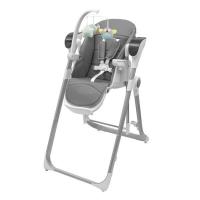 Krzesełko do karmienia 2w1 grey. Wydawca: Baby Mix. SmakLiter.pl Opakowanie Krzesełko do karmienia 2w1 grey