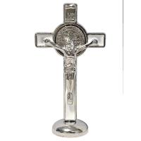 Opakowanie Krzyż stojący biały 8cm