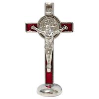 Opakowanie Krzyż stojący czerwony 8cm