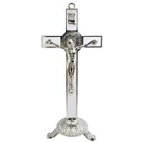 Opakowanie Krzyż Św. Benedykta Biały 23,5cm