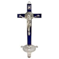 Opakowanie Krzyż Św. Benedykta Granatowy 23,5cm