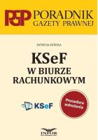 KSeF w biurze rachunkowym. Autor: Patrycja Kubiesa. SmakLiter.pl Okładka książki KSeF w biurze rachunkowym