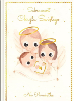 Książeczka A5 Pamiątka Chrztu. Aniołki. Wydawca: Henry. SmakLiter.pl Opakowanie Książeczka A5 Pamiątka Chrztu. Aniołki