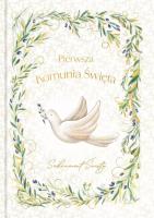 Opakowanie Książeczka A5 Pamiątka Komunijna. Gołąb w oliwkach