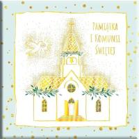 Opakowanie Książeczka KWD Pamiątka Komunijna. Kościół miętowy