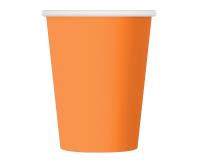 Kubeczki papierowe pomarańczowe 250ml 6szt. Wydawca: GODAN. SmakLiter.pl Opakowanie Kubeczki papierowe pomarańczowe 250ml 6szt