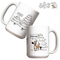 Opakowanie Kubek 440ml - Choinka