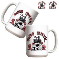 Kubek 440ml - Purr (D)Evil. Wydawca: Molom. SmakLiter.pl Opakowanie Kubek 440ml - Purr (D)Evil