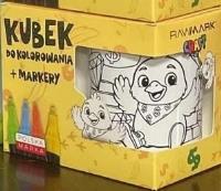 Opakowanie Kubek do malowania z markerami kurcash