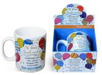 Opakowanie Kubek Gigant G051 W dniu Twoich urodzin