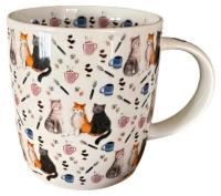 Kubek M109 Koty i kawa. Wydawca: Alex Clark. SmakLiter.pl Opakowanie Kubek M109 Koty i kawa