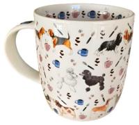 Kubek M111 Psy i kawa. Wydawca: Alex Clark. SmakLiter.pl Opakowanie Kubek M111 Psy i kawa