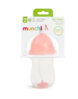 Opakowanie Kubek Munchkin niekapek ze słomką 296ml różowy
