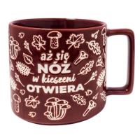 Opakowanie Kubek Nóż się otwiera