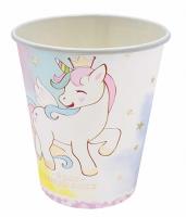 Opakowanie Kubek papierowy Unicorn 6szt PARTY GO
