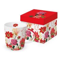 Kubek porcelanowy Kwiaty 350ml. Wydawca: PPD PaperProducts Design. SmakLiter.pl Opakowanie Kubek porcelanowy Kwiaty 350ml