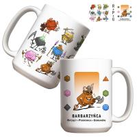 Kubek - RPG - Barbarzyńca 440ml. Wydawca: Molom. SmakLiter.pl Opakowanie Kubek - RPG - Barbarzyńca 440ml