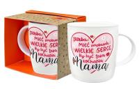 Opakowanie Kubek Trzeba mieć wielke serce, by być kochaną...