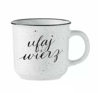 Opakowanie Kubek vintage - Ufaj wierz