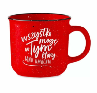 Opakowanie Kubek vintage - Wszystko mogę