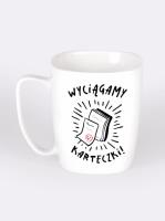 kubek/ WYCIĄGAMY KARTECZKI. Wydawca: Nadwyraz. SmakLiter.pl Opakowanie kubek/ WYCIĄGAMY KARTECZKI