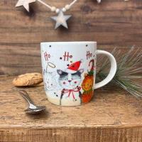 Kubek XM01 Świąteczne koty Ho ho ho! Święta. Wydawca: Alex Clark. SmakLiter.pl Opakowanie Kubek XM01 Świąteczne koty Ho ho ho! Święta