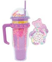 Opakowanie Kubek z uchwytem pączki fiolet