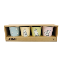 Kubki Muminki 8cm 4szt. Wydawca: Barbo Toys. SmakLiter.pl Opakowanie Kubki Muminki 8cm 4szt