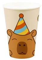 Opakowanie Kubki papierowe Kapibara 8szt