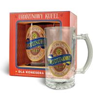 Kufel Urodzinowy 500ml. Wydawca: PAN DRAGON. SmakLiter.pl Opakowanie Kufel Urodzinowy 500ml