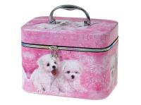 Opakowanie Kuferek L z lusterkiem na zamek 23x17x15cm