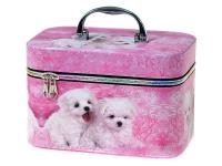 Opakowanie Kuferek M z lusterkiem na zamek 21x14x13cm