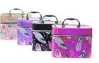 Opakowanie Kuferek S z lusterkiem na zamek 19x12x11cm MIX