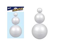 Kula gładka zestaw 6/8/10cm 3 sztuki. Wydawca: MFP. SmakLiter.pl Opakowanie Kula gładka zestaw 6/8/10cm 3 sztuki