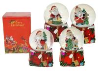 Opakowanie Kula śnieżna z Mikołajem MIX