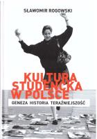 Okładka książki Kultura studencka w Polsce