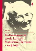 Kulturoznawcza teoria kultury Stanisława.... Autor: Jerzy Żurko. SmakLiter.pl Okładka książki Kulturoznawcza teoria kultury Stanisława...